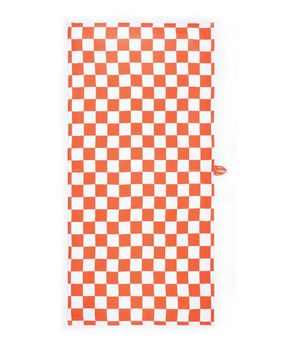 Citrus Checkered Bamboo Bath Towel