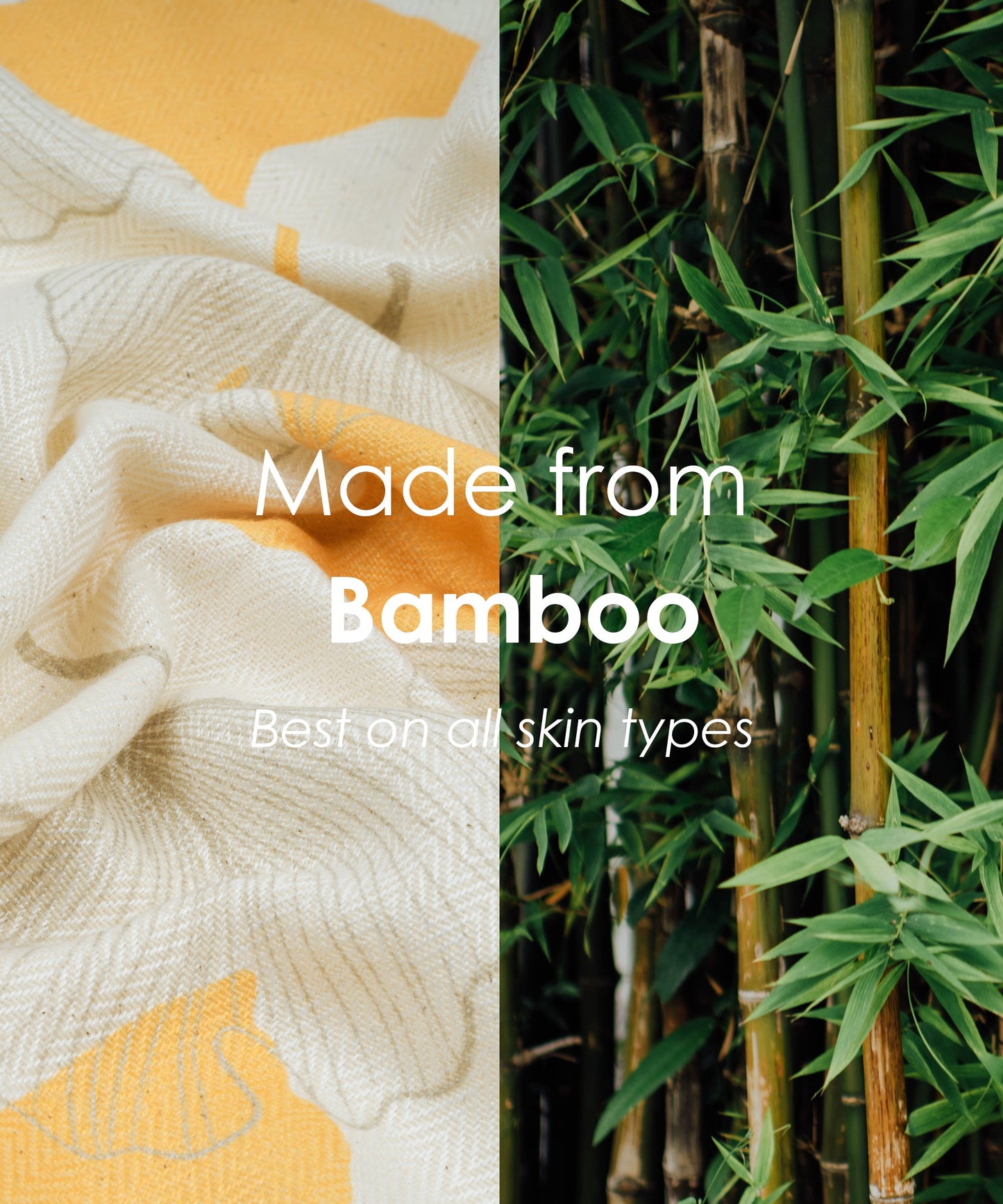 Gingko Garden Bamboo Bath Towel