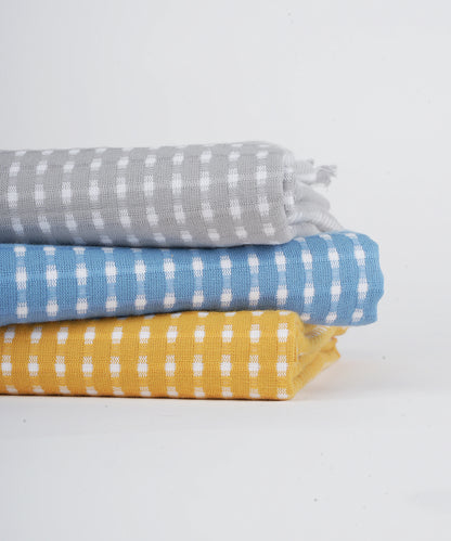 Thirsty Towel Cotton Bath Towels honeycomb Towel pack of 3 multicolor towels 100% Cotton Towels Soft towel quick absorption towels thin towels lightweight towel travel friendly towel absorbent towel quick dry towels